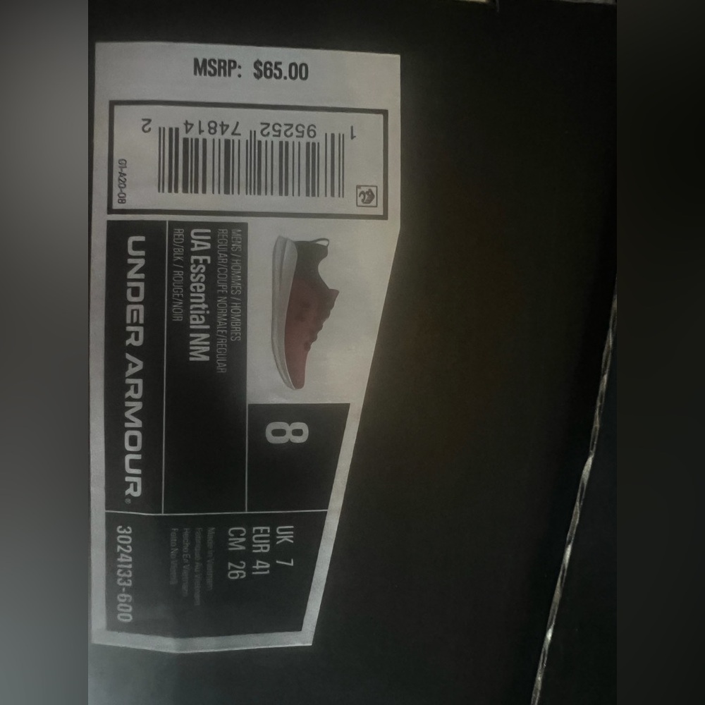 Men’s brand new Under Armour Shoes